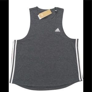 Adidas women’s workout tank top gray